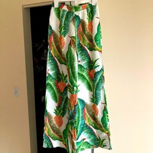 Farm Rio pants that are just like new! Perfect for the beach or vacation